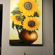 해바라기 그림 16 (60X95CM) photo review